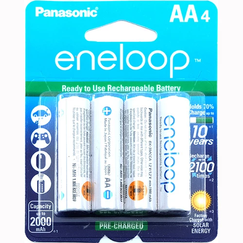 New 👍 Eneloop AA NiMH Rechargeable Batteries | Genuine Eneloop Brand ❤️ 3 New 👍 Eneloop AA NiMH Rechargeable Batteries | Genuine Eneloop Brand ❤️