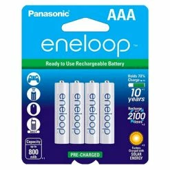 Best Sale 🥰 Panasonic Eneloop AAA Rechargeable Batteries 🎁