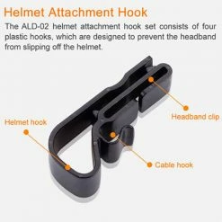 Outlet ⌛ Accessories Fenix ALD-02 Helmet Attachment Hook Set | Fenix Distributor 🎁 -Deals Brightguy Store Fenix ALD 02 Helmet Attachment Hook Set 3 600x600 1