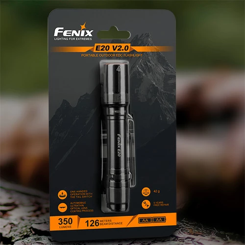 Promo ๐ฏ Boating Flashlights Fenix E20 V2.0 High Performance AA Flashlight | Fenix Distributor ๐ 7 Promo ๐ฏ Boating Flashlights Fenix E20 V2.0 High Performance AA Flashlight | Fenix Distributor ๐ - Image 5