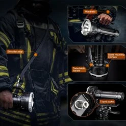 Outlet 🛒 Flashlights Fenix LR80R Handheld Search Light | 18,000 Lumens ✔️ -Deals Brightguy Store Fenix LR80R Handheld Search Light 8 600x600 1