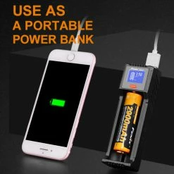 Outlet 🤩 Accessories Fenix Single Bay Smart Battery Charger ARE-D1 | Fenix Distributor 😍 -Deals Brightguy Store Fenix Single Bay Smart Battery Charger 4