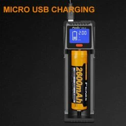 Outlet 🤩 Accessories Fenix Single Bay Smart Battery Charger ARE-D1 | Fenix Distributor 😍 -Deals Brightguy Store Fenix Single Bay Smart Battery Charger 5