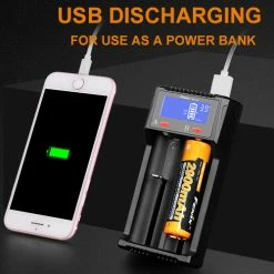 Wholesale 👏 Accessories Fenix Two Bay Smart Battery Charger, ARE-D2 | Fenix Distributor ⌛ -Deals Brightguy Store Fenix Two Bay Smart Battery Charger 2