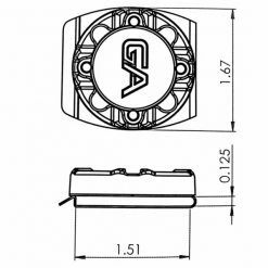 Cheap 😀 Accessories Guardian Angel Small Magnetic Mount | ACC-UCMS 🎉 -Deals Brightguy Store Guardian Angel Small Magnetic Mount 2 600x600 1