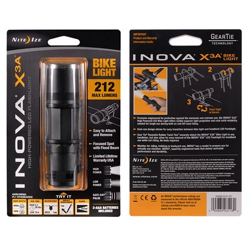 Hot Sale ๐ฅฐ Camping Inova X3A Flashlight With Bike Mount ๐คฉ 7 Hot Sale ๐ฅฐ Camping Inova X3A Flashlight With Bike Mount ๐คฉ - Image 5