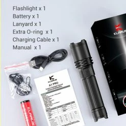 Deals 💯 Boating Flashlights Klarus A1 Pro USB-C Rechargeable Flashlight | Authorized Distributor 🌟 -Deals Brightguy Store Klarus A1 Pro USB C Rechargeable Flashlight 6 600x600 1
