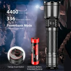 Wholesale 🌟 Boating Flashlights Klarus XT21X Pro USB-C Rechargeable Flashlight | Authorized Distributor 🛒 -Deals Brightguy Store Klarus XT21X Pro Rechargeable Flashlight 3 600x600 1