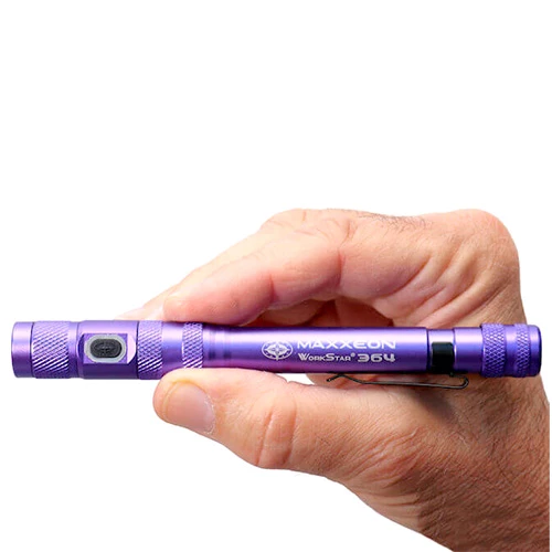 Flash Sale 🔔 Automotive Repair Flashlights Maxxeon WorkStar® 364 UV Penlight | USB Rechargeable | 395nm 🔔 4 Flash Sale 🔔 Automotive Repair Flashlights Maxxeon WorkStar® 364 UV Penlight | USB Rechargeable | 395nm 🔔 - Image 2
