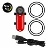 Deals 👍 Flashlights Nite Ize Radiant® 125 Rechargeable Bike Light | High Vis RED 🥰 -Deals Brightguy Store Nite Ize Radiant 125 Rechargeable Bike Light