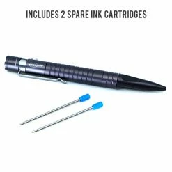 Top 10 🌟 Camping Powertac Scholar Executive Tactical Pen | 140 Lumens 👍 -Deals Brightguy Store PowerTac Scholar Executive Tactical Pen 1