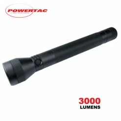 Best deal 🧨 Boating Flashlights Powertac Guardsman Full-Size Rechargeable Flashlight | 3,000 Lumens ✨