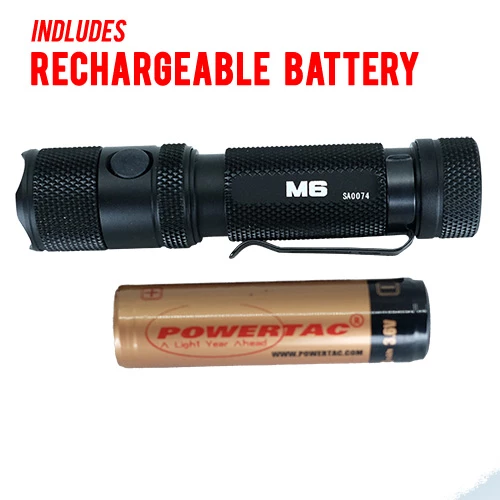 Wholesale ๐ Automotive Repair Flashlights Powertac M6 Rechargeable Flashlight With Magnetic Base | 1300 Lumens โค๏ธ 4 Wholesale ๐ Automotive Repair Flashlights Powertac M6 Rechargeable Flashlight With Magnetic Base | 1300 Lumens โค๏ธ - Image 2