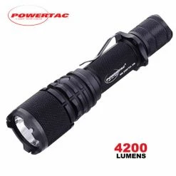 Cheapest ⌛ Boating Flashlights Powertac Warrior G4FL Flood Beam Tactical Flashlight | 3500 Lumens 👏